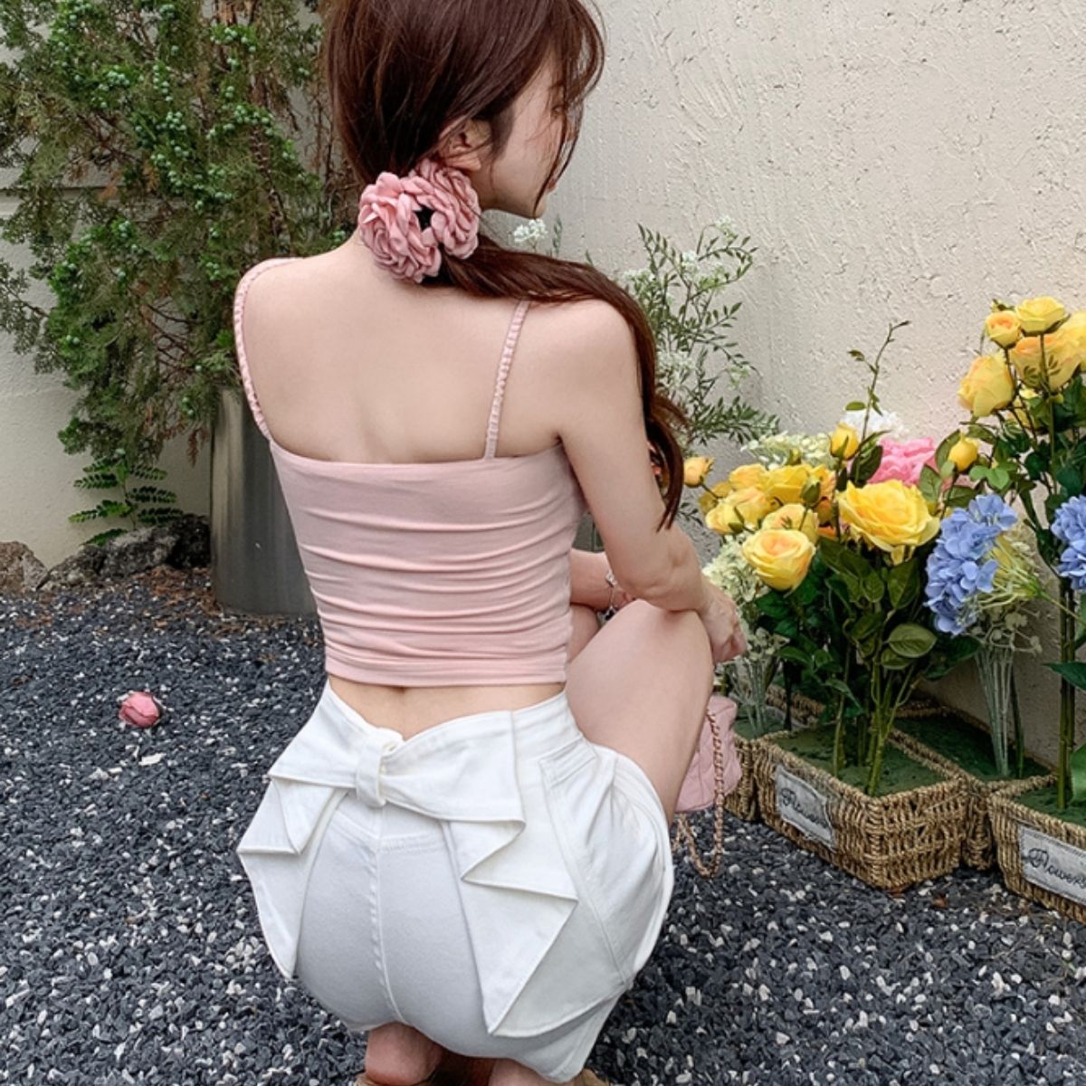 Pants/バックリボンショートパンツ ST/No.22294