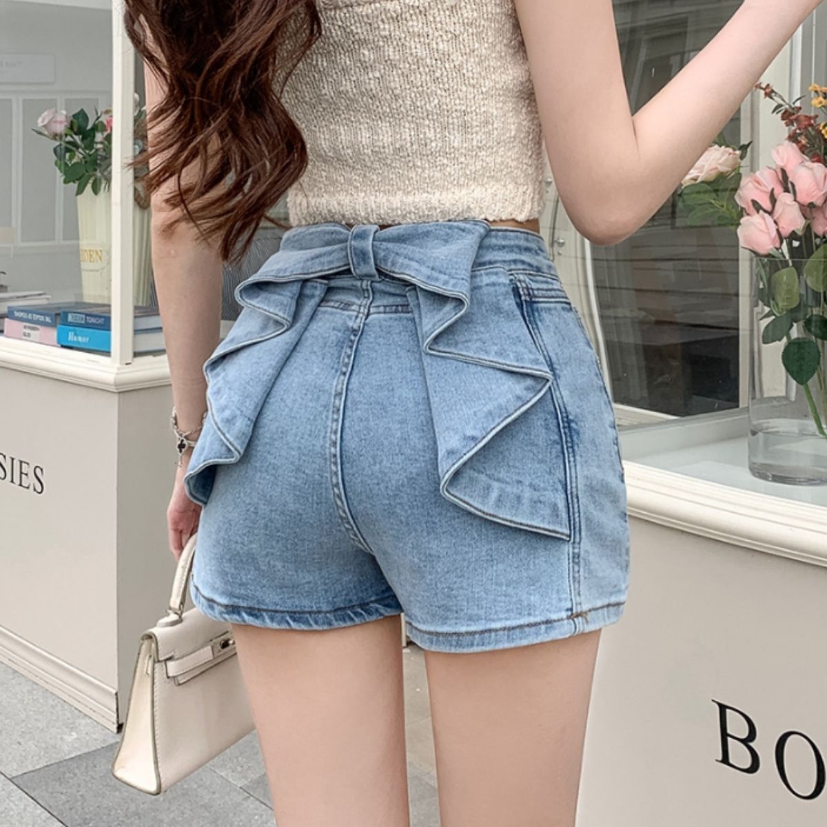 Pants/バックリボンショートパンツ ST/No.22294