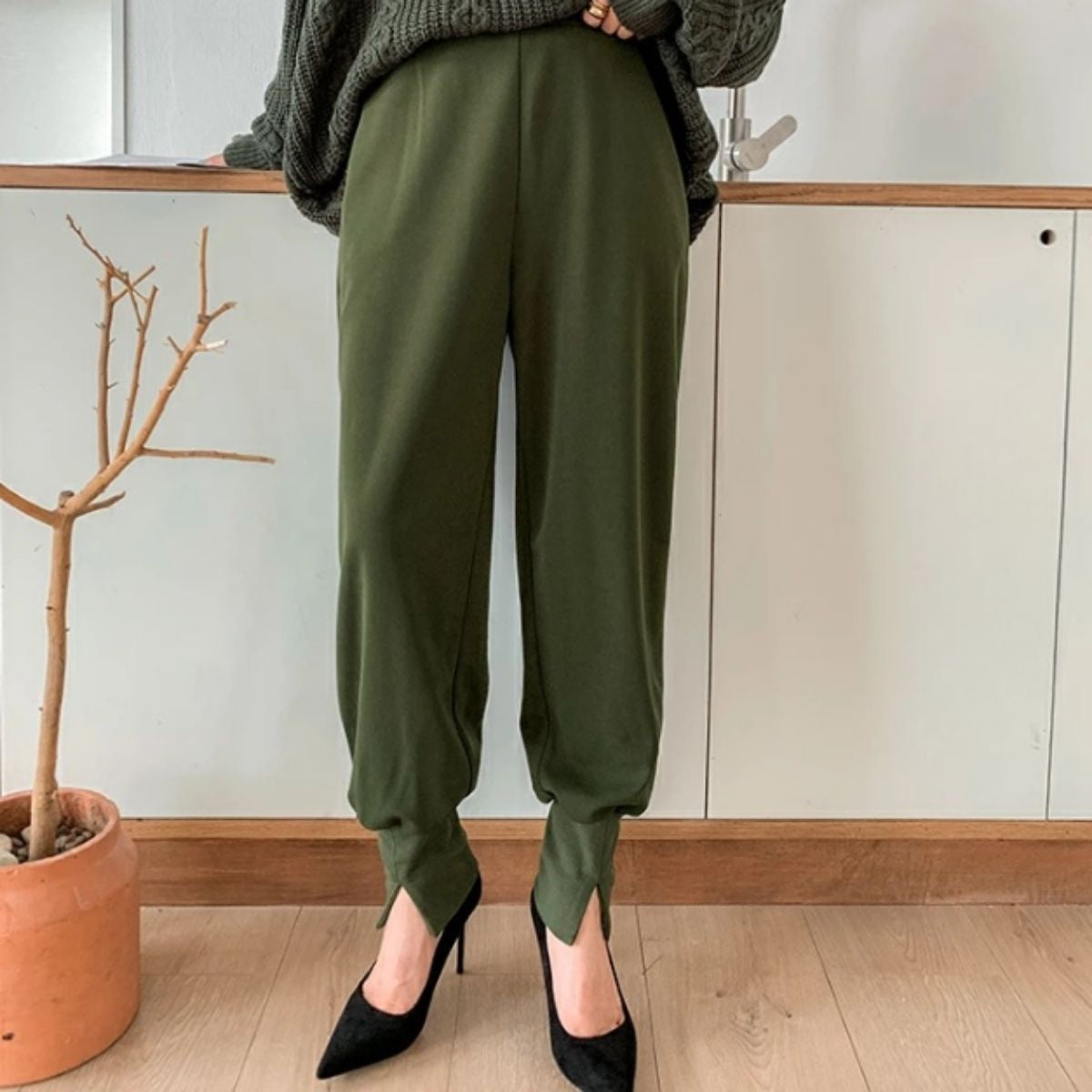 Pants/ニュアンスカラージョガーパンツ ST/No.22299