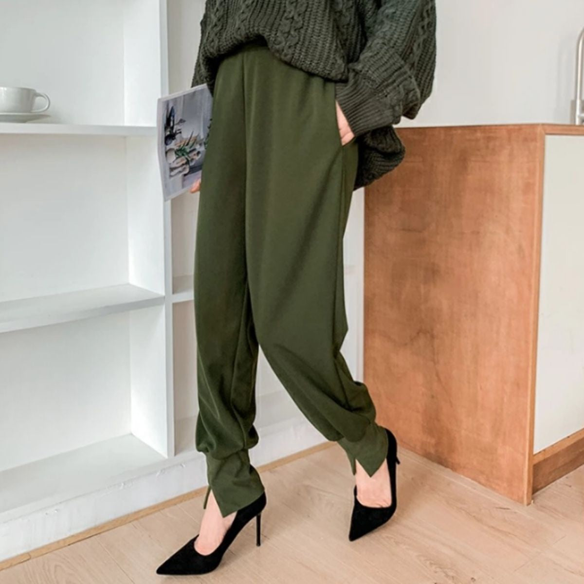 Pants/ニュアンスカラージョガーパンツ ST/No.22299