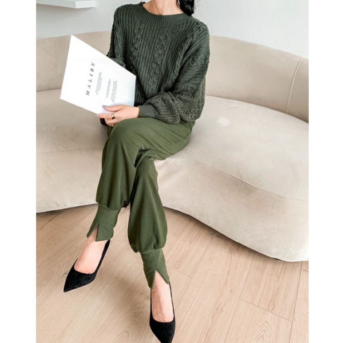 Pants/ニュアンスカラージョガーパンツ ST/No.22299