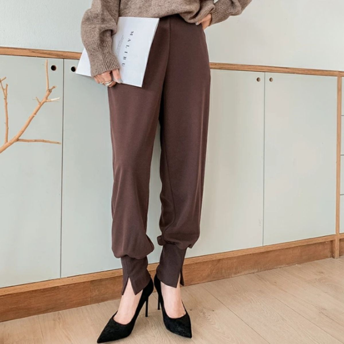 Pants/ニュアンスカラージョガーパンツ ST/No.22299