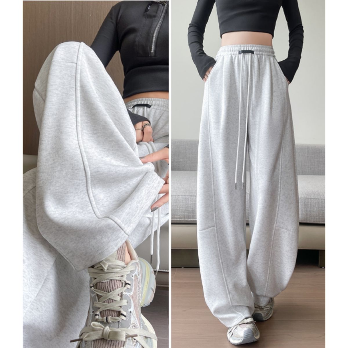 Pants/ワイドスウェットパンツ ST/No.22302