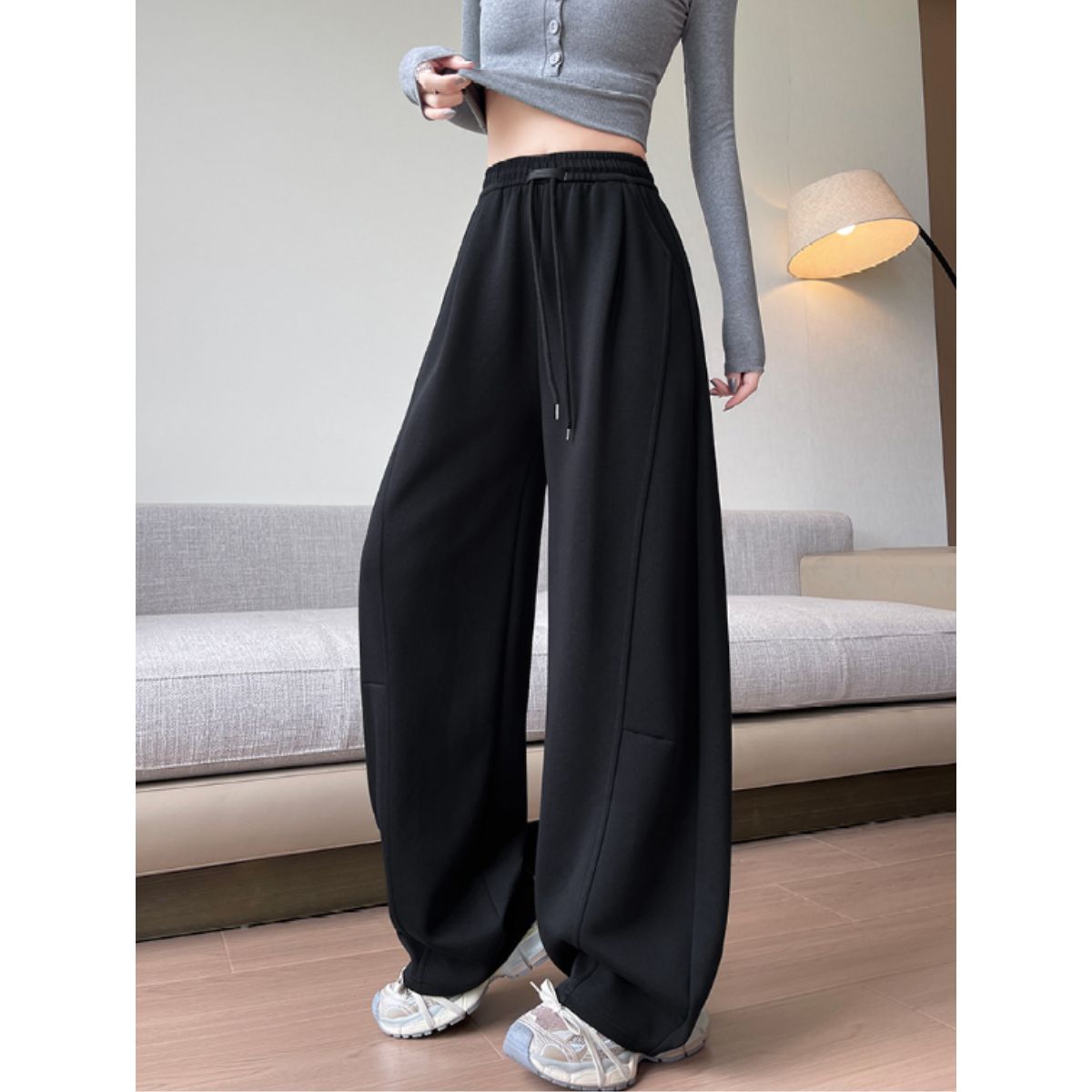 Pants/ワイドスウェットパンツ ST/No.22302