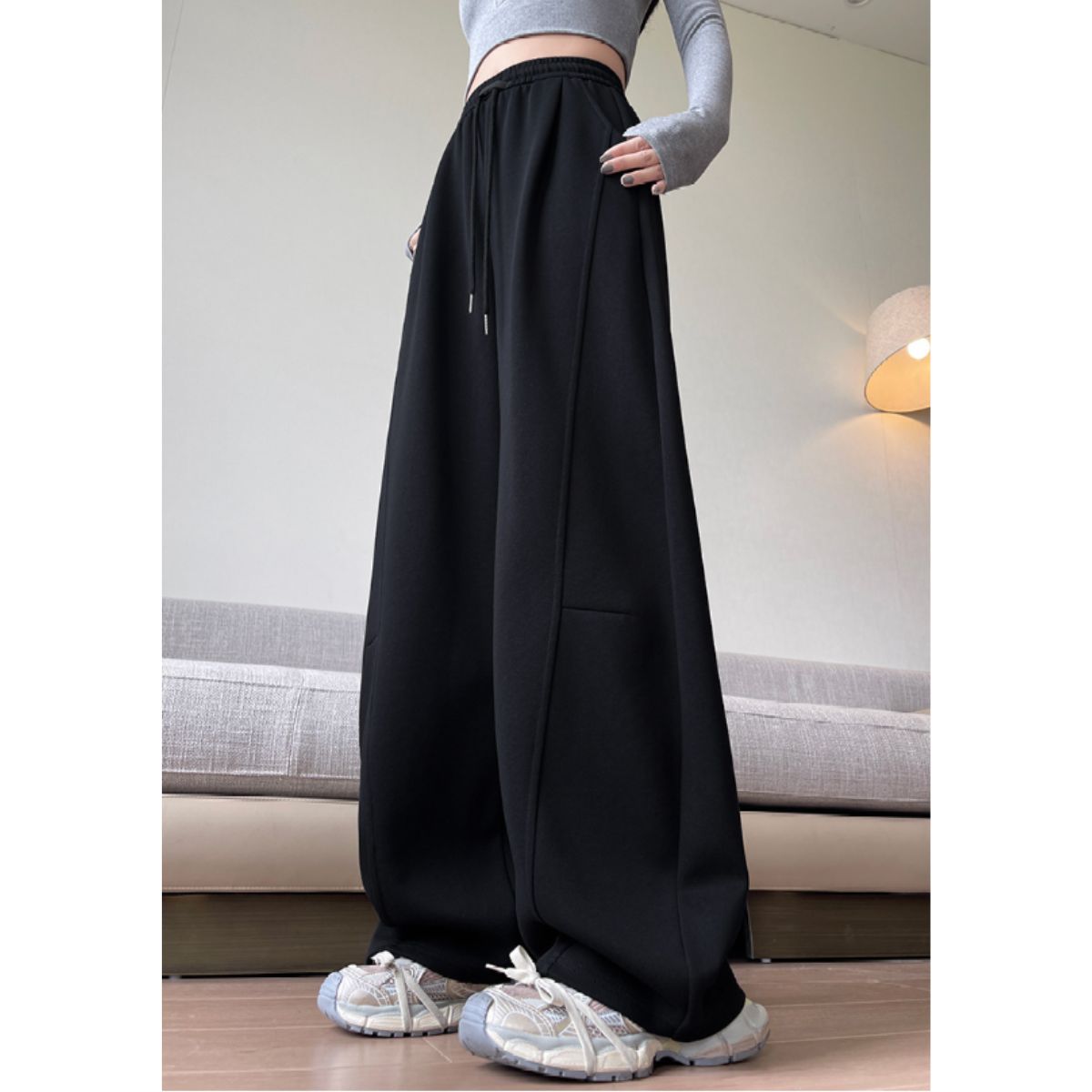 Pants/ワイドスウェットパンツ ST/No.22302