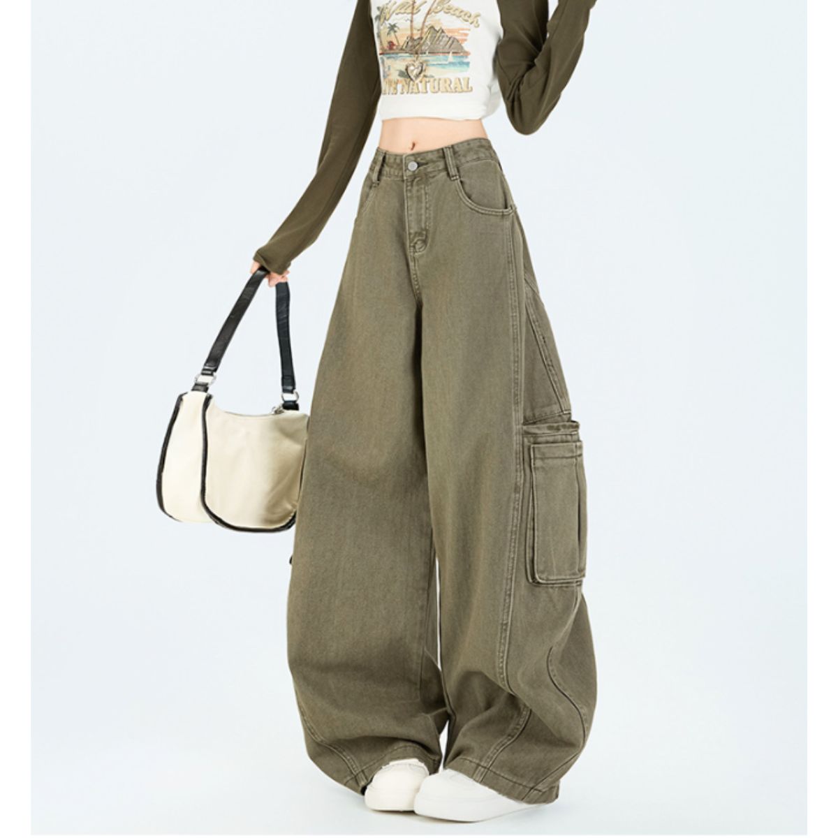 Pants/Y2Kワイドカーゴパンツ ST/No.22306