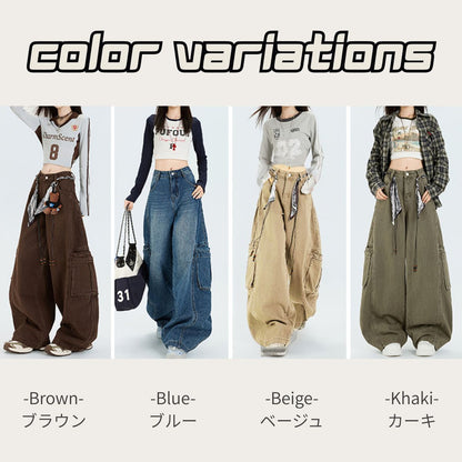 Pants/Y2Kワイドカーゴパンツ ST/No.22306