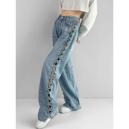 Pants/サイド編みデニムパンツ ST/No.22314