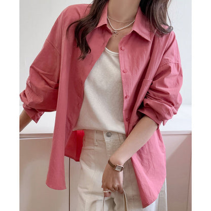 Shirts/オーバーサイズカラーシャツ ST/No.22317