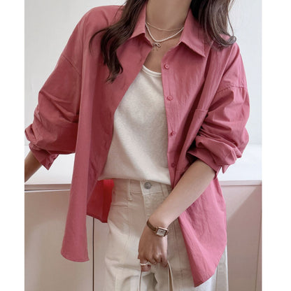 Shirts/オーバーサイズカラーシャツ ST/No.22317