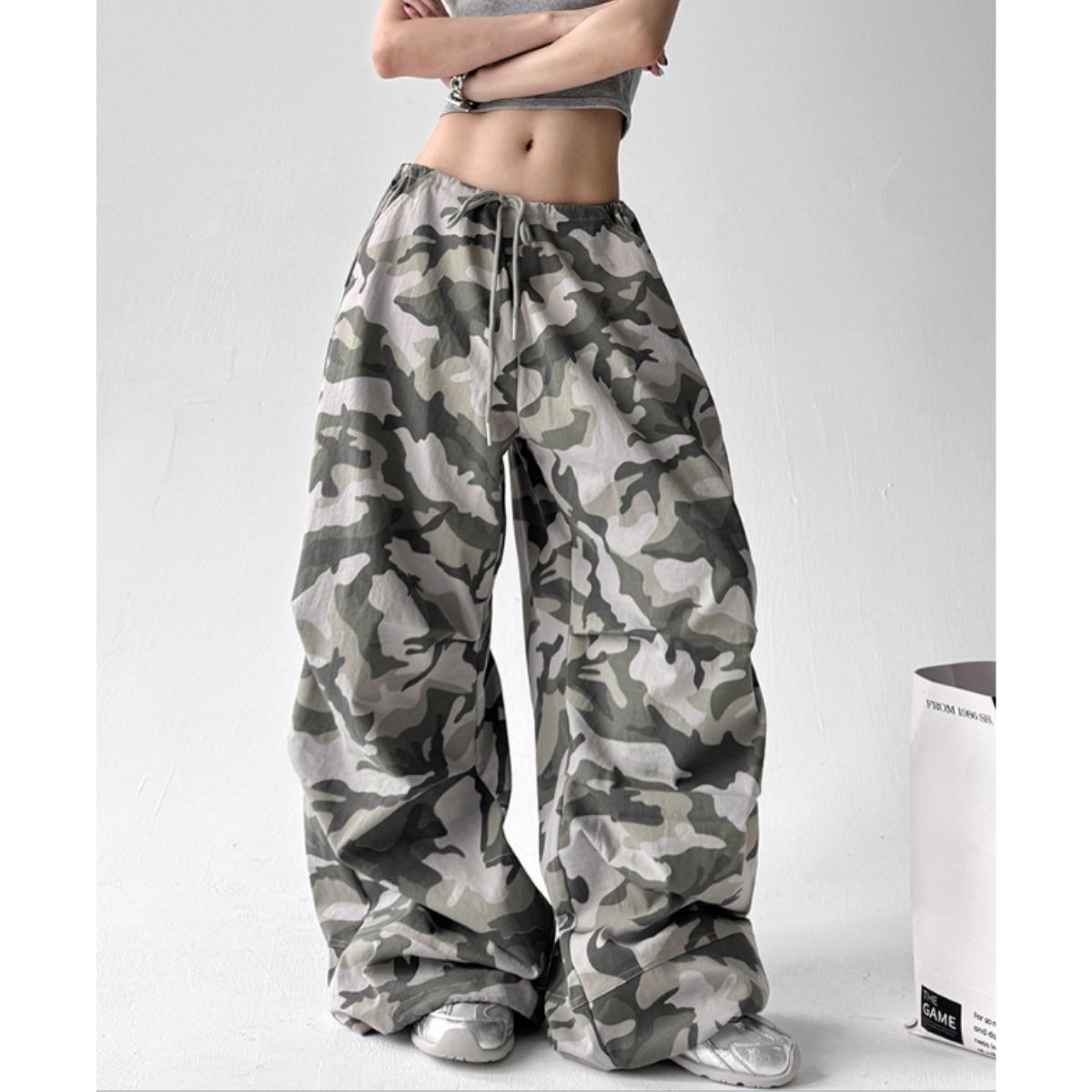 Pants/メイサイ総柄イージーワイドパンツ ST/No.22321