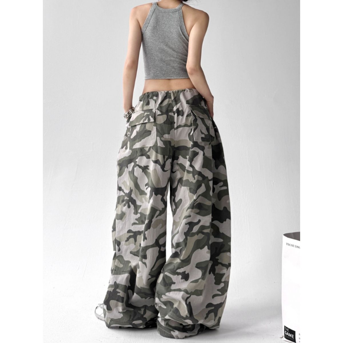 Pants/メイサイ総柄イージーワイドパンツ ST/No.22321