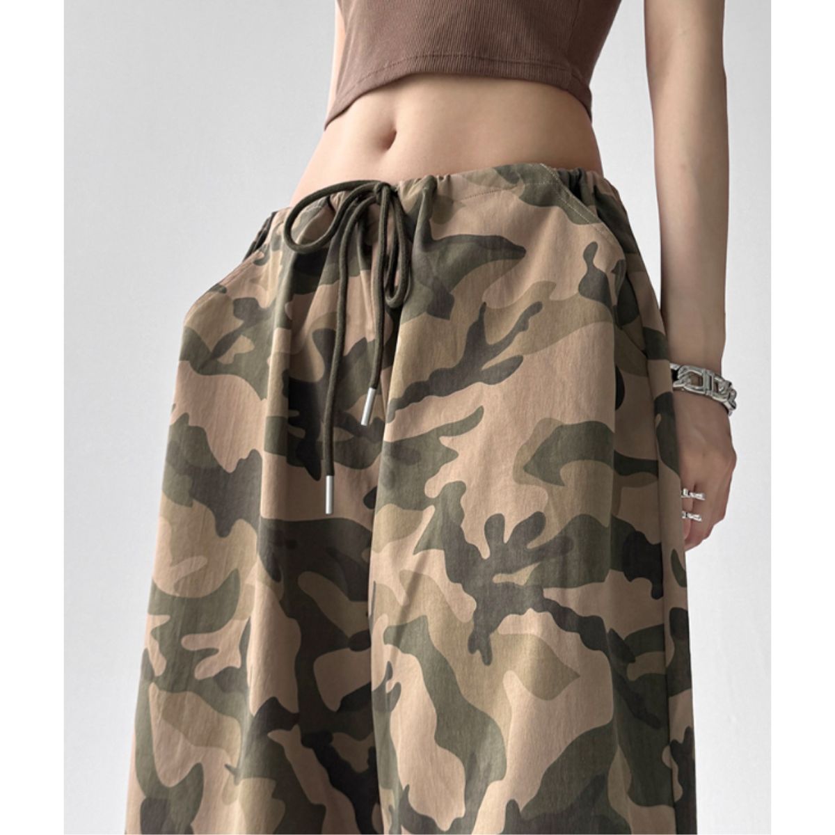 Pants/メイサイ総柄イージーワイドパンツ ST/No.22321