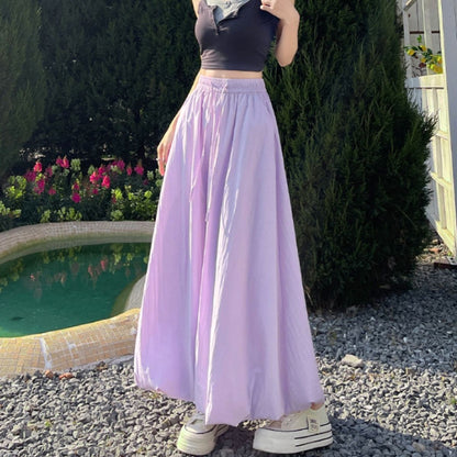 Skirt/バルーンロングカラースカート ST/No.22328