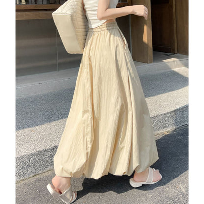 Skirt/バルーンロングカラースカート ST/No.22328