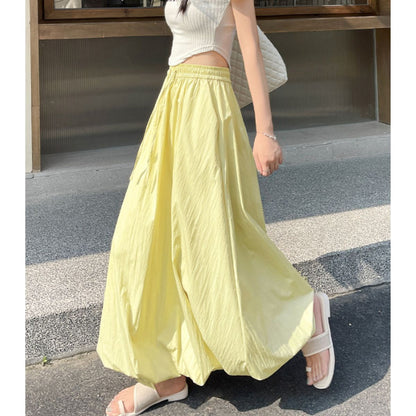 Skirt/バルーンロングカラースカート ST/No.22328