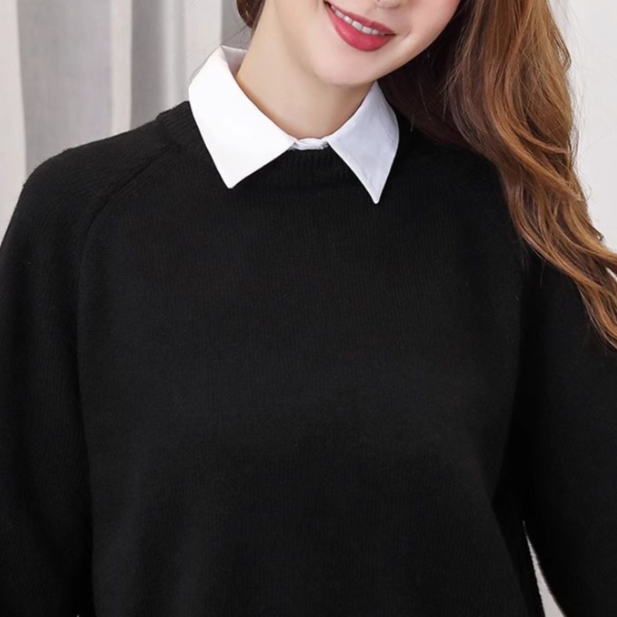 Shirts/フェイクレイヤードシャツ付け襟 ST/No.22344