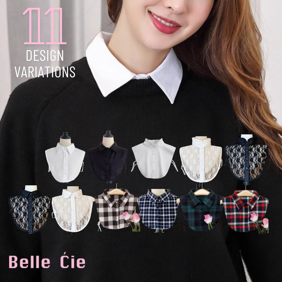 Shirts/フェイクレイヤードシャツ付け襟 ST/No.22344