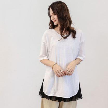 Tops/プリーツ切替キャミソール ST/No.22345