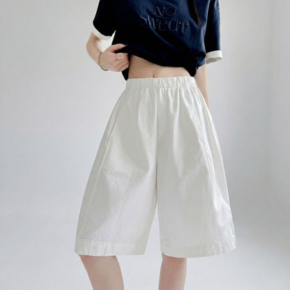 Pants/ナチュラルワイドハーフパンツ ST/No.22347