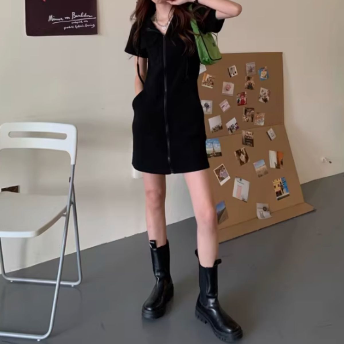 Dress/スポーティミニワンピース ST/No.22349