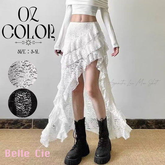 Skirt/レースアシメスカート ST/No.22350