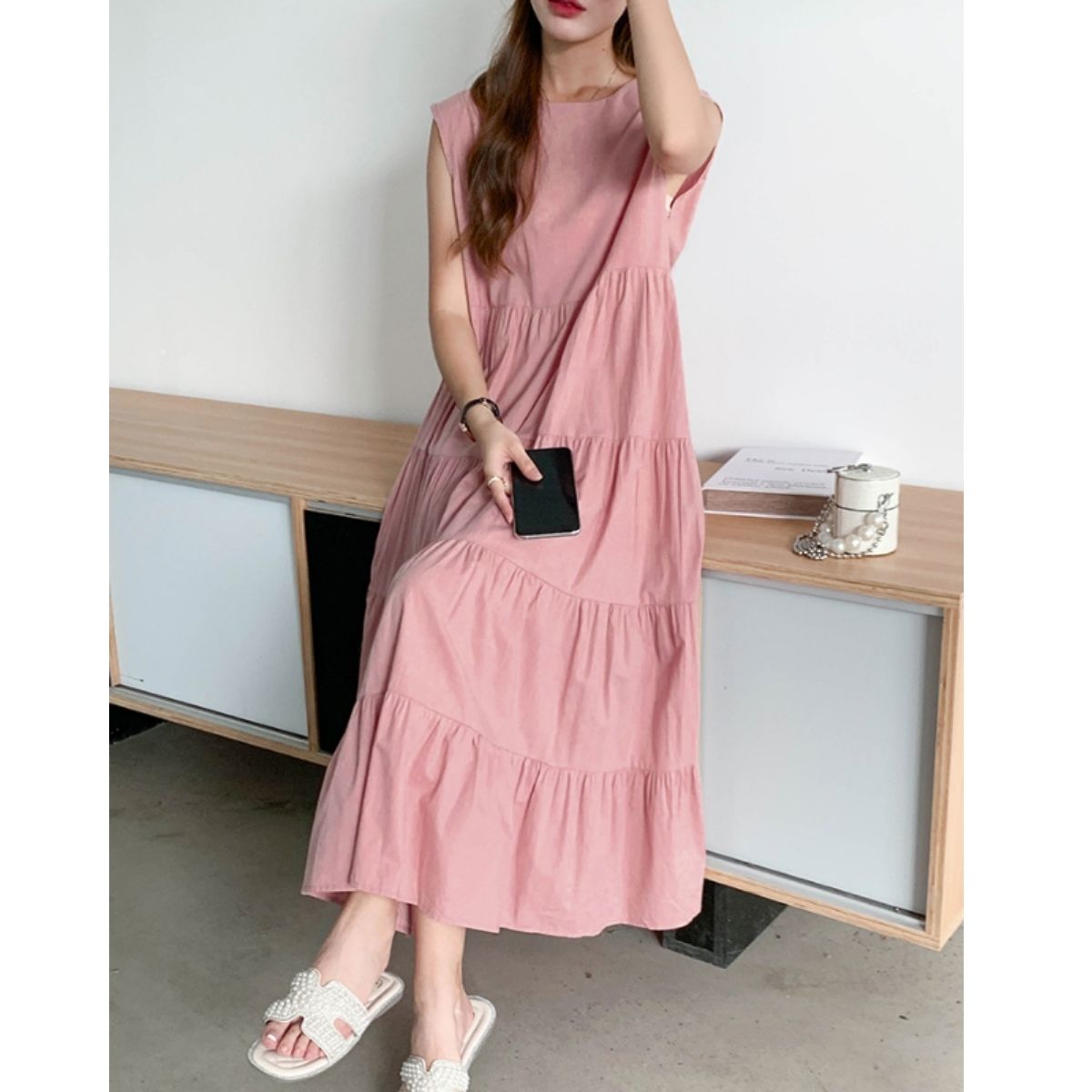Dress/ティアードロングワンピース ST/No.22359