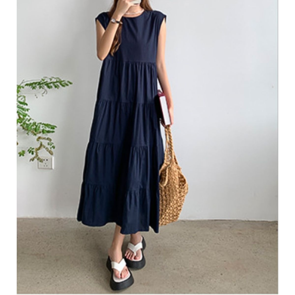 Dress/ティアードロングワンピース ST/No.22359