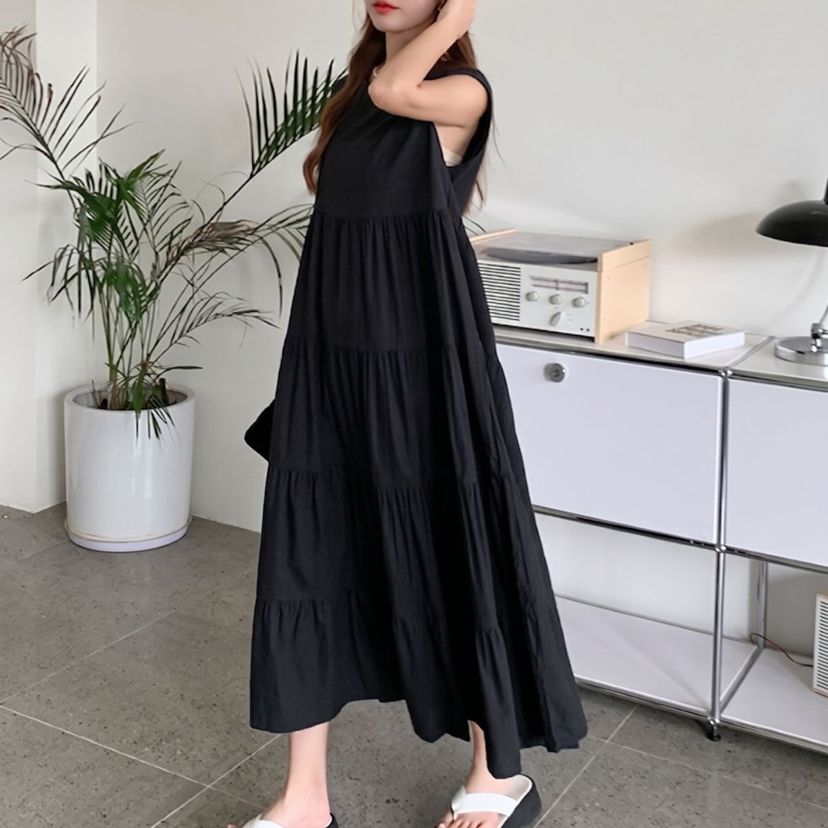 Dress/ティアードロングワンピース ST/No.22359