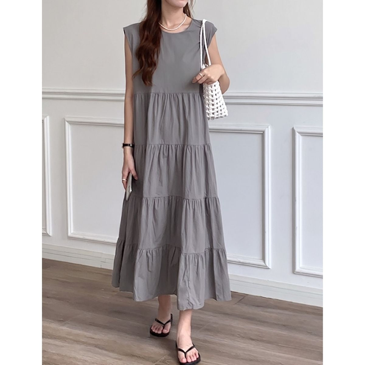 Dress/ティアードロングワンピース ST/No.22359