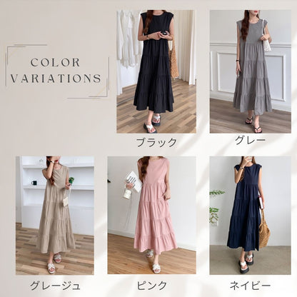 Dress/ティアードロングワンピース ST/No.22359