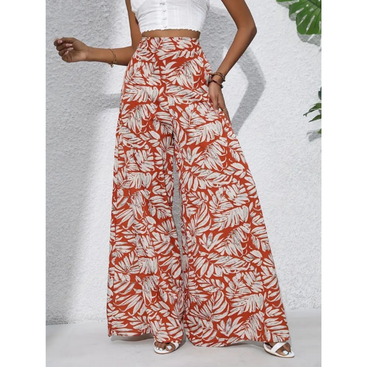Pants/ボタニカルワイドパンツ ST/No.22360