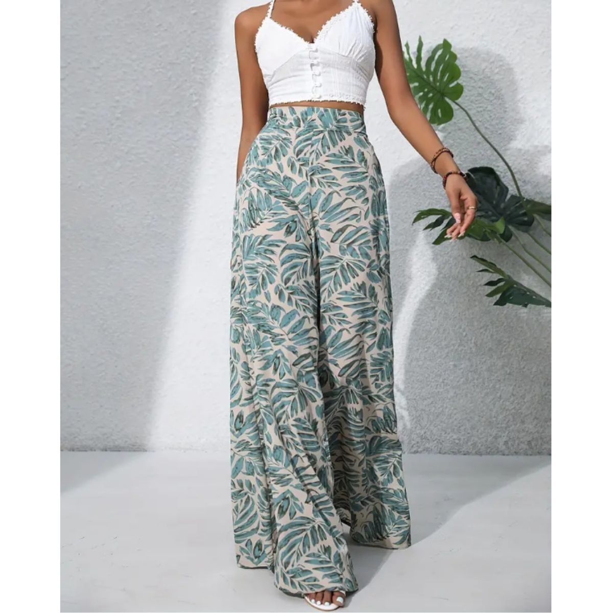 Pants/ボタニカルワイドパンツ ST/No.22360