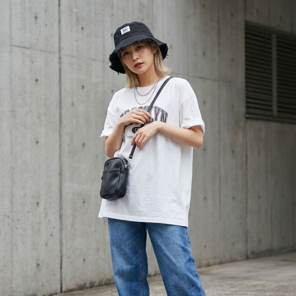 Hat/フリンジバケットハット ST/No.22366