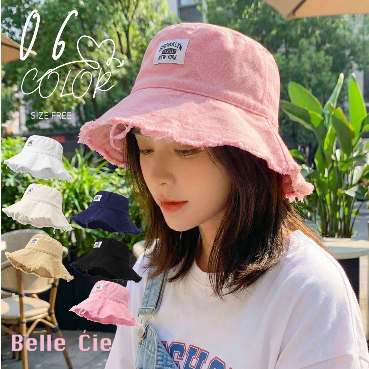 Hat/フリンジバケットハット ST/No.22366