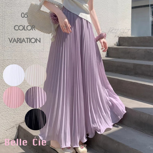 Skirt/プリーツロングスカート ST/No.22373