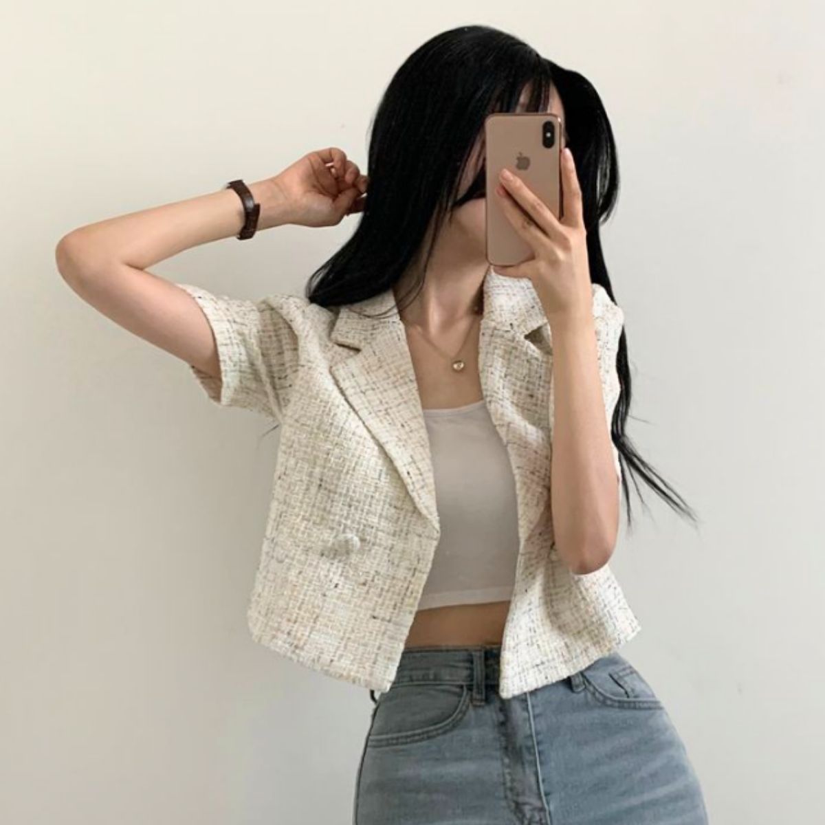 Jacket/ショートツイードジャケット ST/No.22378