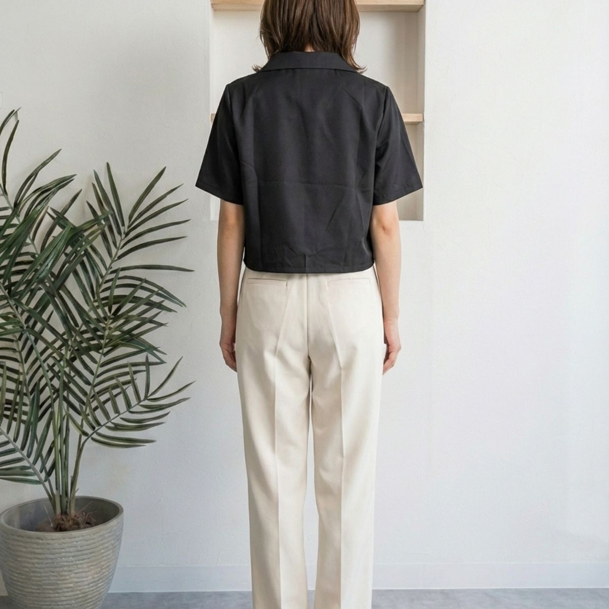 Shirts/半袖テーラードライトアウター ST/No.22380