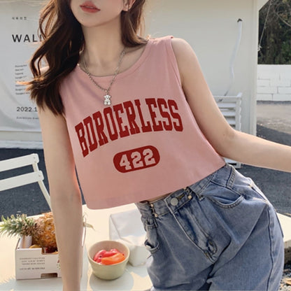 T-Shirts/ロゴショートタンクトップ ST/No.22381