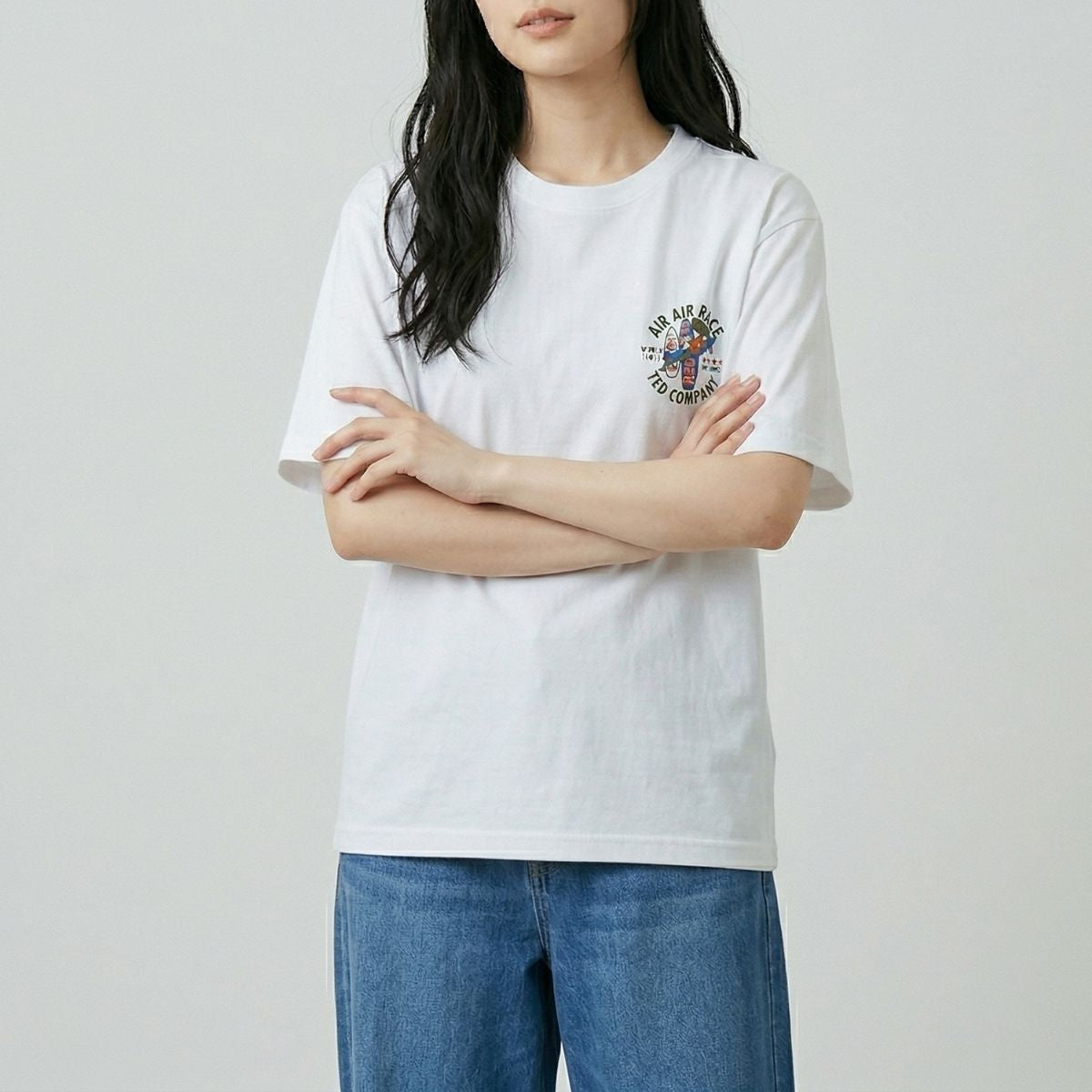T-Shirts/バックプリントアメカジＴシャツ ST/No.22384