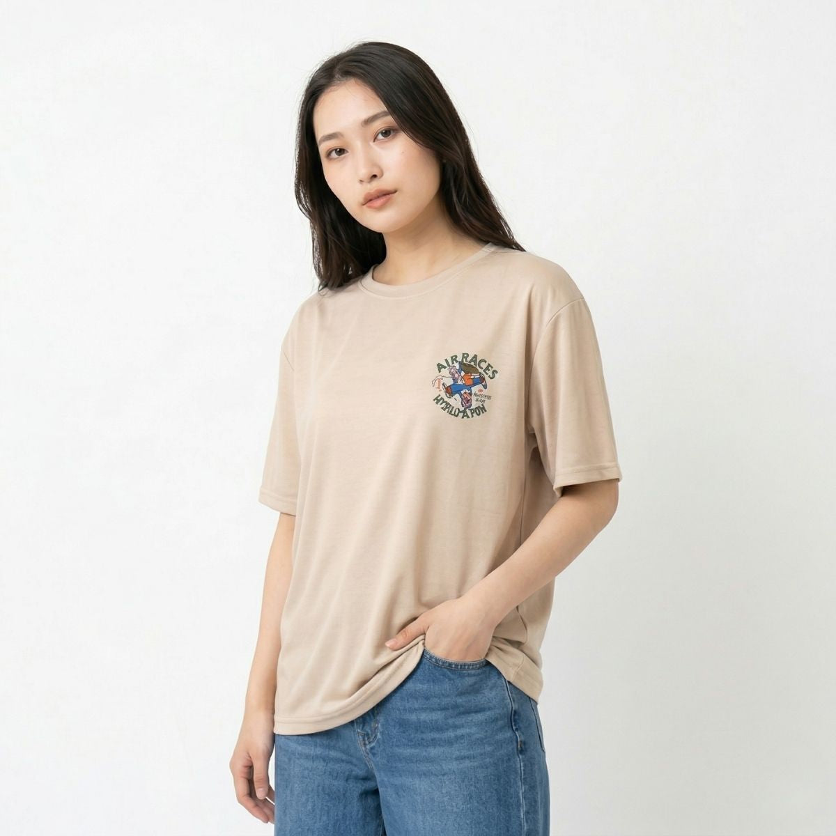 T-Shirts/バックプリントアメカジＴシャツ ST/No.22384
