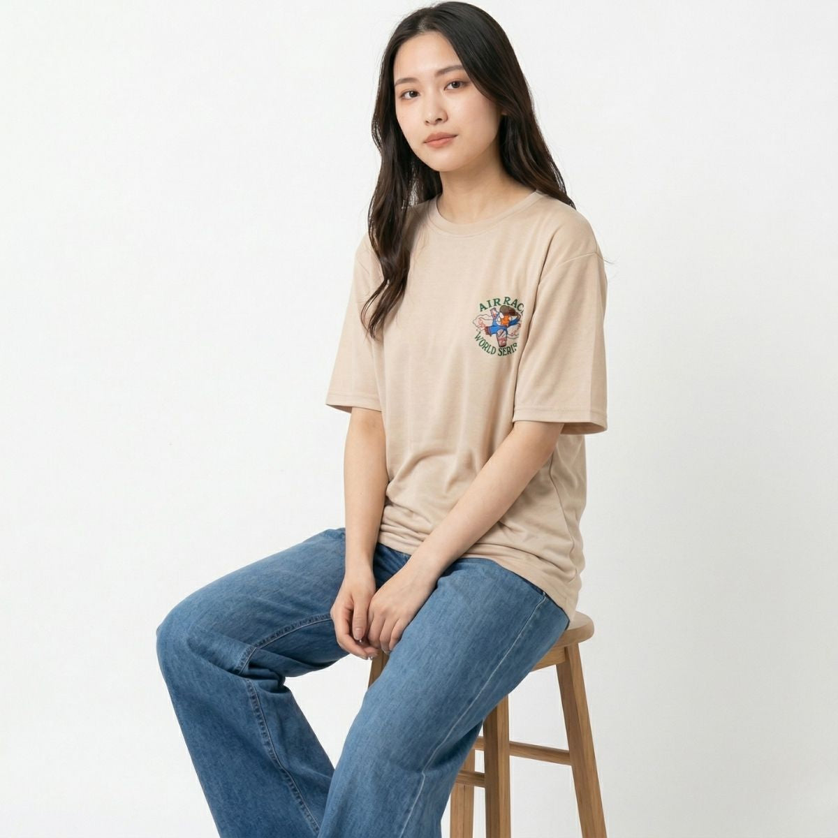 T-Shirts/バックプリントアメカジＴシャツ ST/No.22384