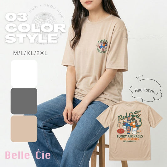 T-Shirts/バックプリントアメカジＴシャツ ST/No.22384