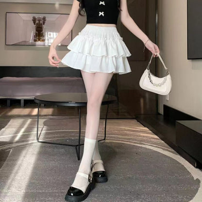 Skirt/ティアードフリルミニスカート ST/No.22385