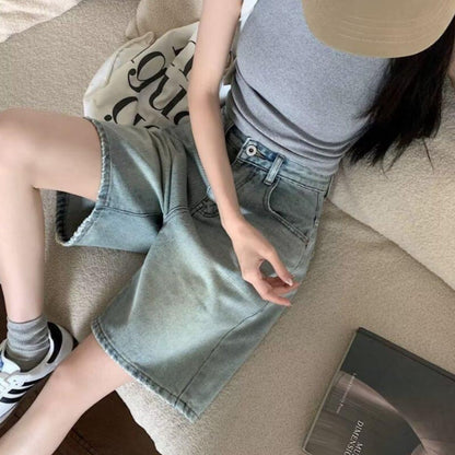 Pants/デニムハーフパンツ ST/No.22387