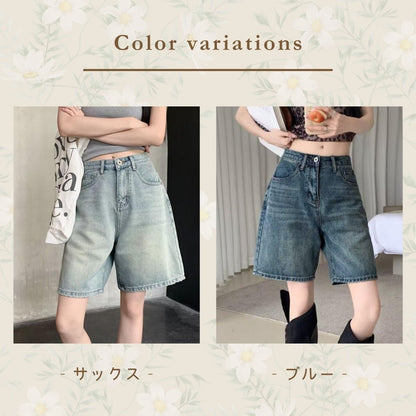 Pants/デニムハーフパンツ ST/No.22387