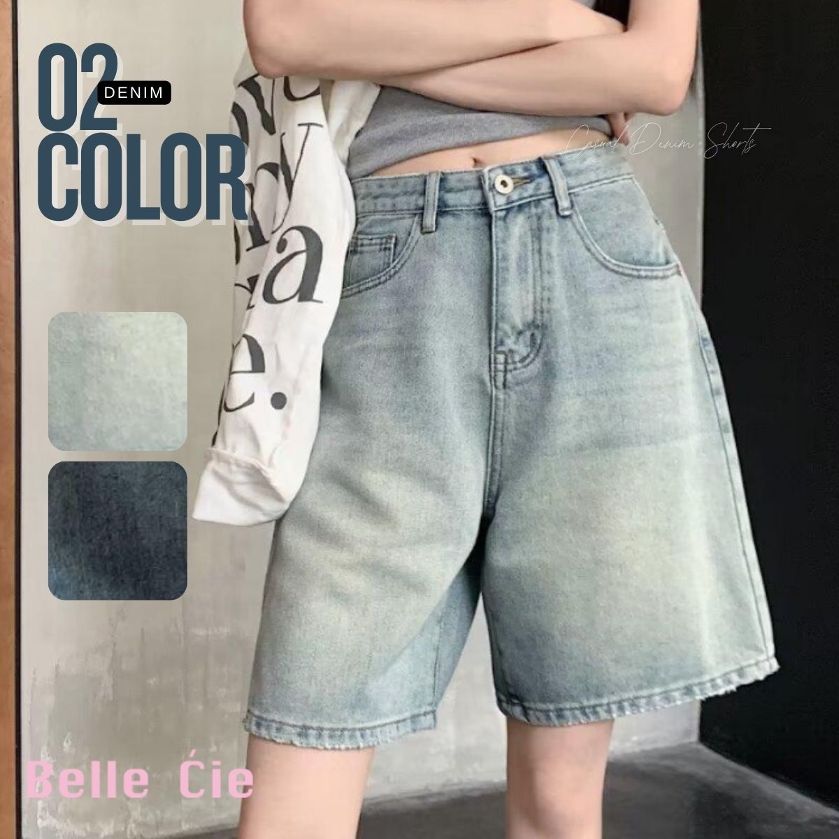 Pants/デニムハーフパンツ ST/No.22387
