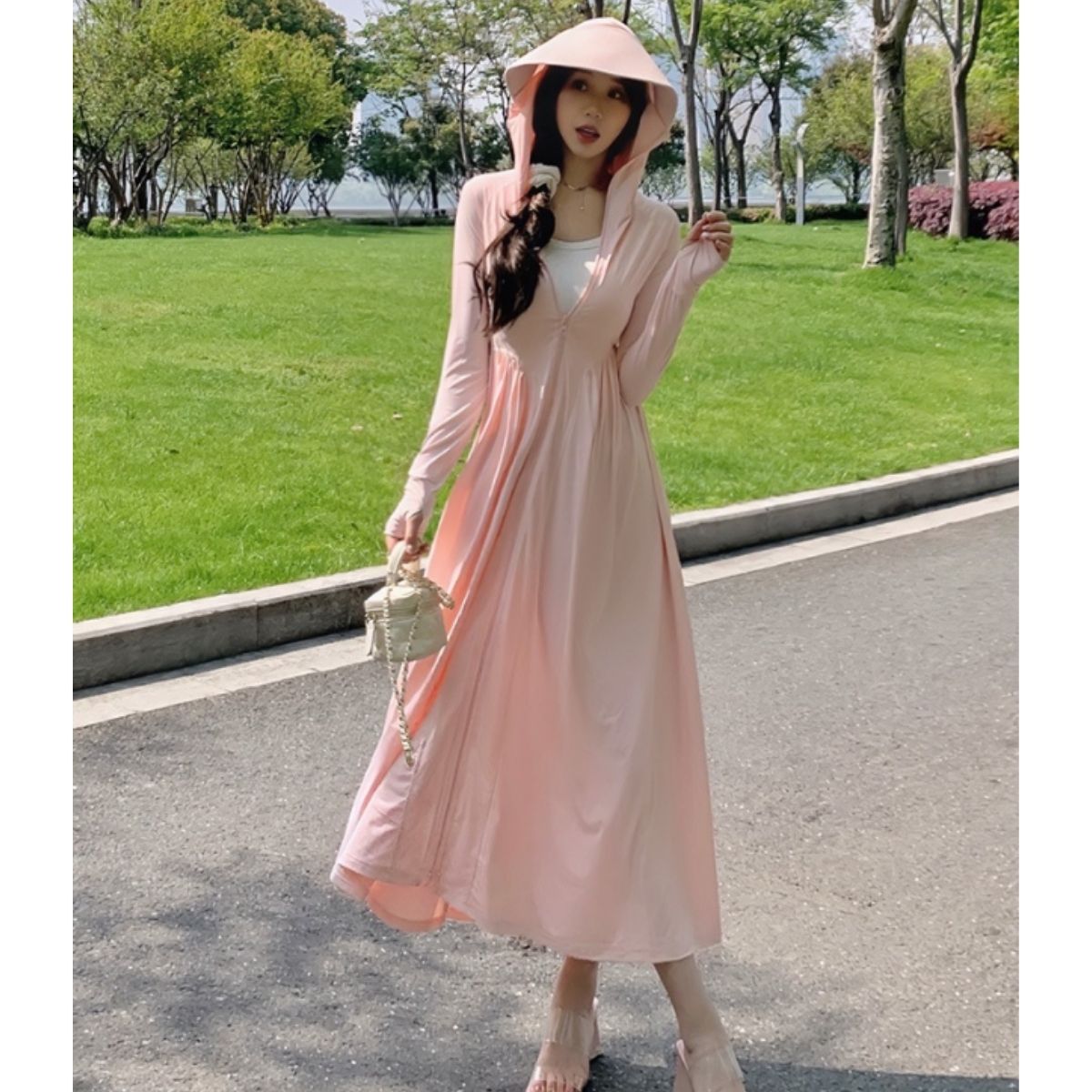 ラッシュガード ワンピース レディース UVカット 水着 体型カバー 夏