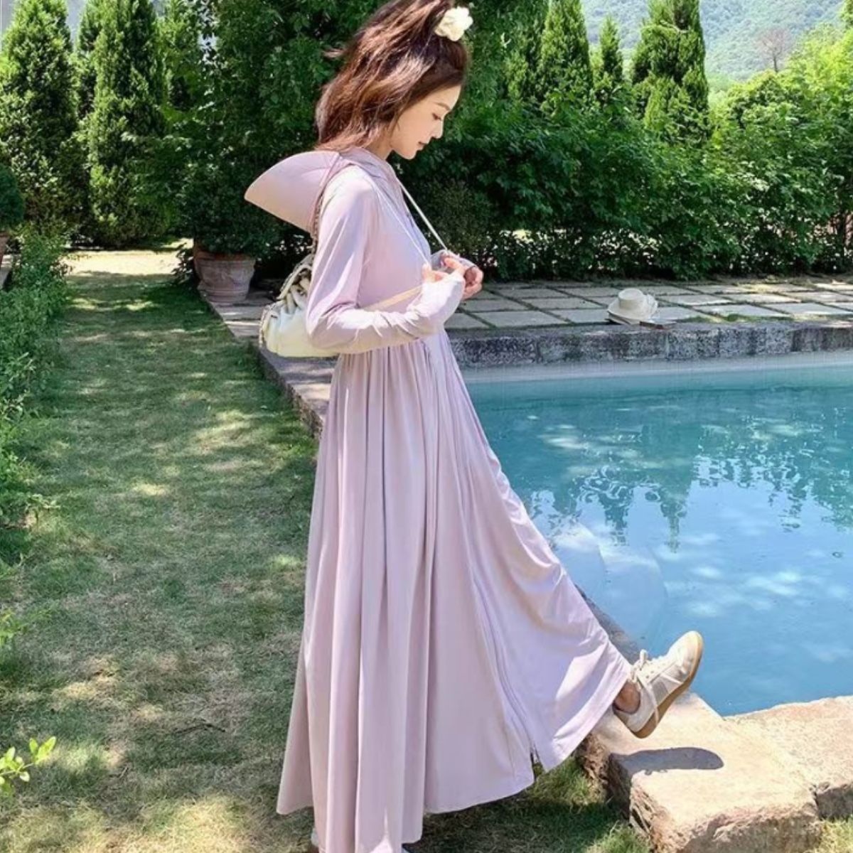 Dress/ラッシュガードUVワンピース ST/No.22390