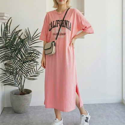 Dress/カレッジロゴマキシワンピース ST/No.22403